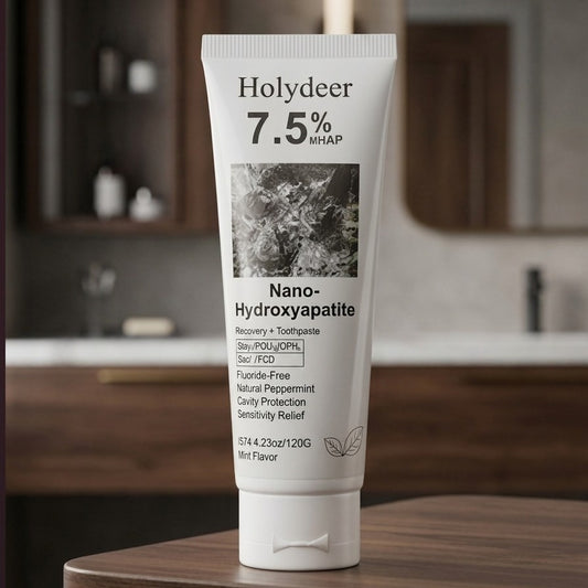 Holydeer 7.5% nHAP Toothpaste |Free Delivery | Mint (100g)