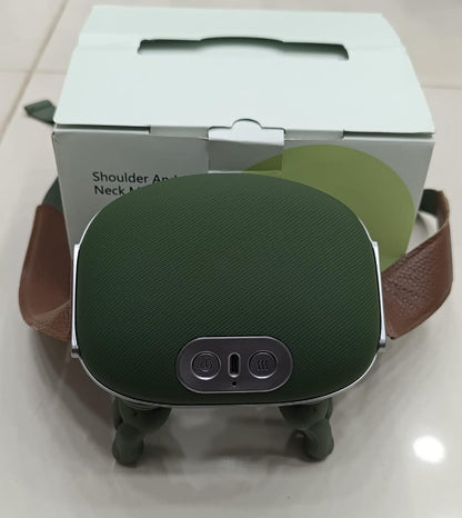 Smart Finger Pressure Neck Massager – Electric Deep Kneading Heated Back & Shoulder Massager