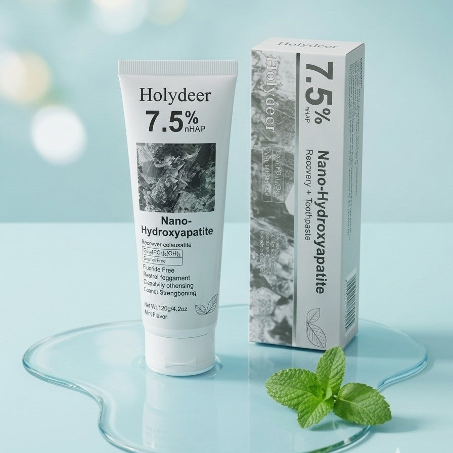 Holydeer 7.5% nHAP  Toothpaste |Free Delivery | Mint (100g)
