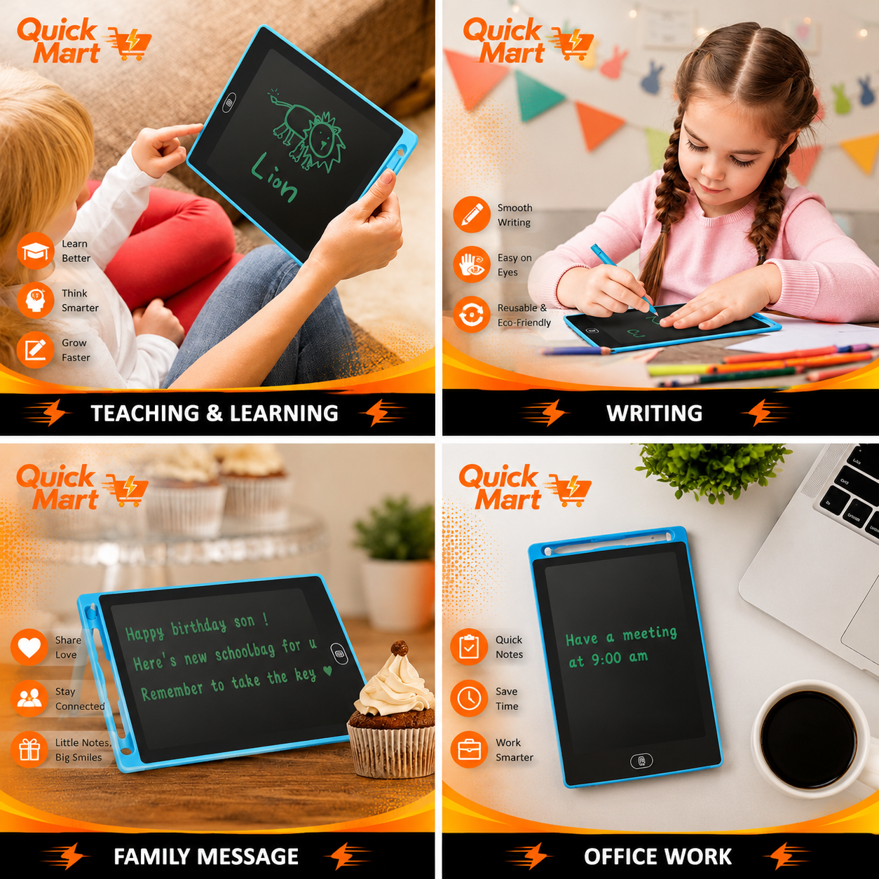 8.5 Inch Colorful LCD Writing Tablet for Kids
