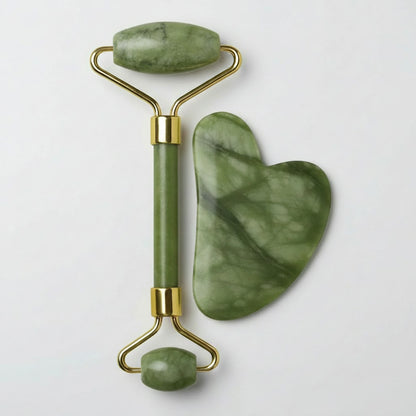 Jade Face Roller & Gua Sha