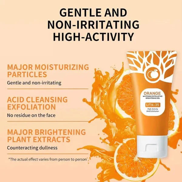 Orange Enzyme Exfoliating Gel (Free Delivery + Allowed To Open Parcel)