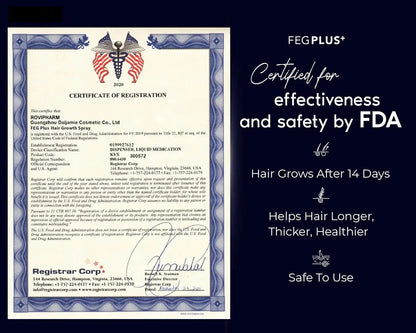 FEG Plus Hair Growth Spray